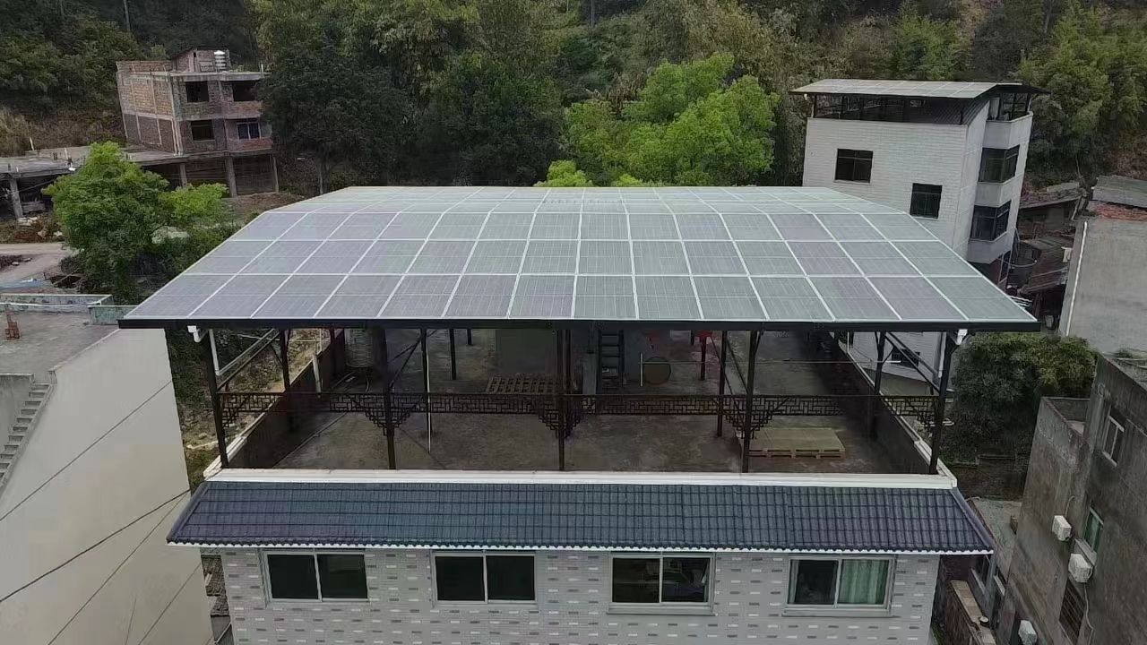 安溪15kw+10kwh自建别墅家庭光伏储能系统